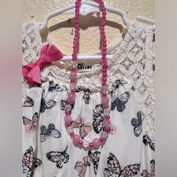 Epic Threads Butterfly 3 Piece Summer Dress Set - Picture 4 of 7